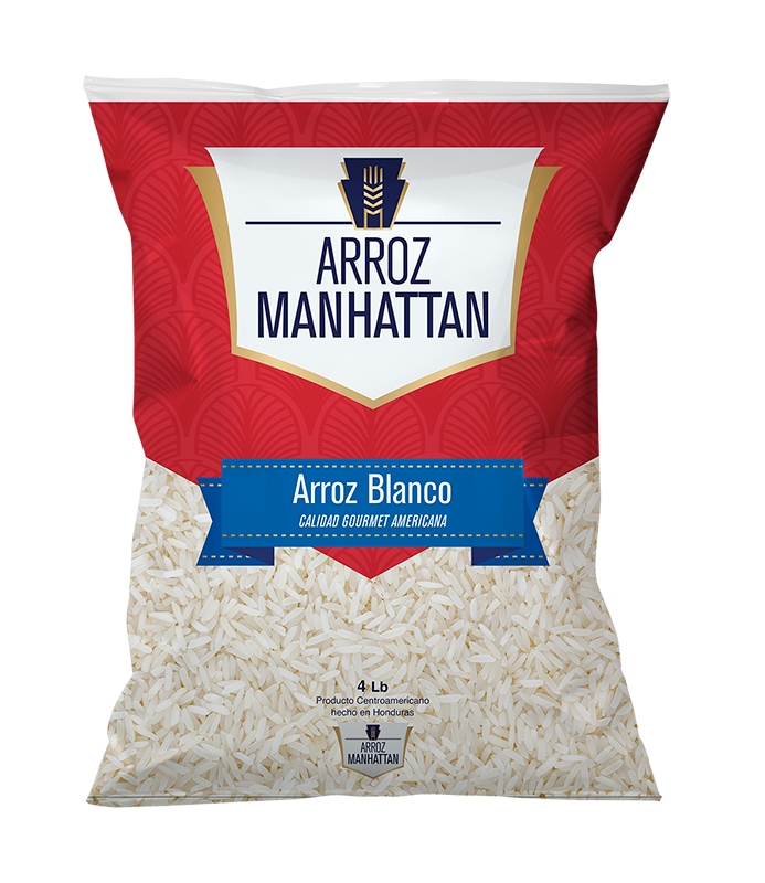 Arroz Manhattan blanco 4 Lb.