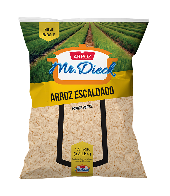 Arroz Mr. Dieck escaldado 1.5 Kgs. - 3.3 Lb.