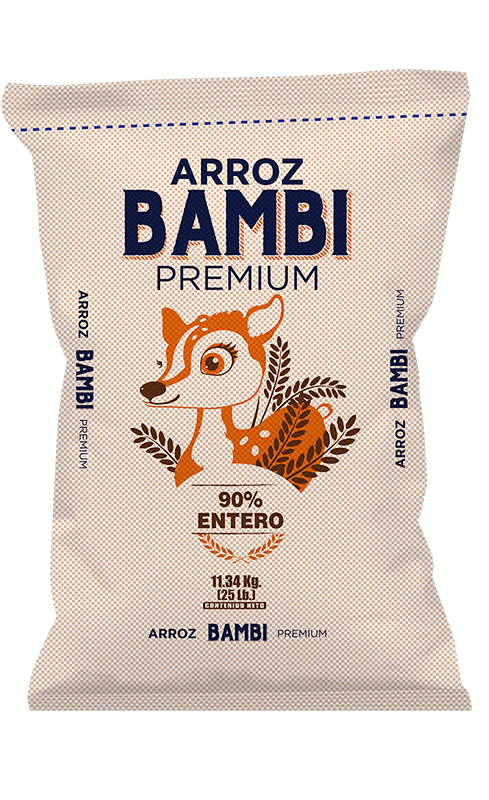 Arroz Bambi Premium SAQ - 25 Lb